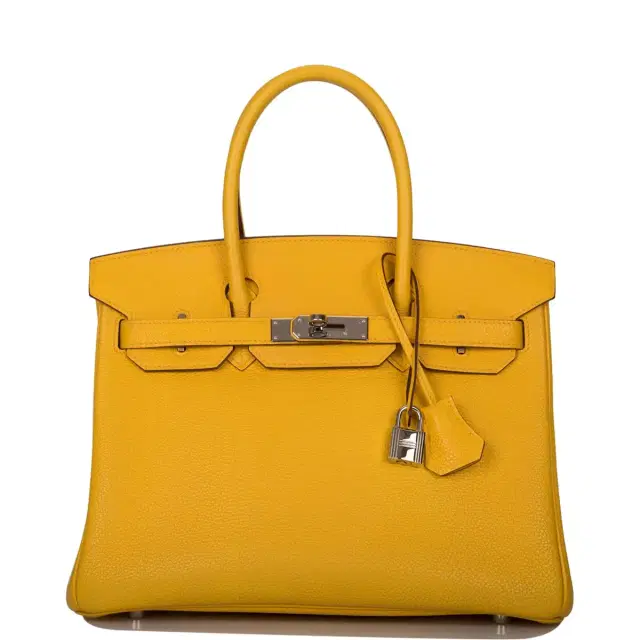 hermes Hermes Soleil Togo Birkin 30cm Palladium Hardware (Preloved - Mint)