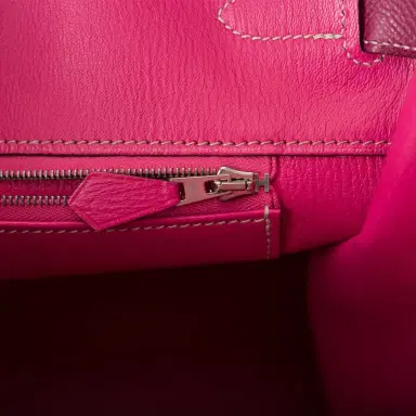 HERMÈS Hermes Tosca Epsom Bi-Color Candy Birkin 35cm Palladium Hardware | Thumbnail 9 HERMÈS Hermes Tosca Epsom Bi-Color Candy Birkin 35cm Palladium Hardware | Thumbnail 9