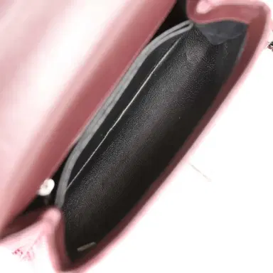 Chanel Pre-owned Chanel Mini Coco Handle Burgundy Lizard Ruthenium Hardware | Thumbnail 8 Chanel Pre-owned Chanel Mini Coco Handle Burgundy Lizard Ruthenium Hardware | Thumbnail 8