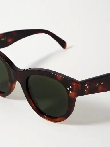 CELINE Eyewear Round-frame Acetate Sunglasses | Thumbnail 4 CELINE Eyewear Round-frame Acetate Sunglasses | Thumbnail 4