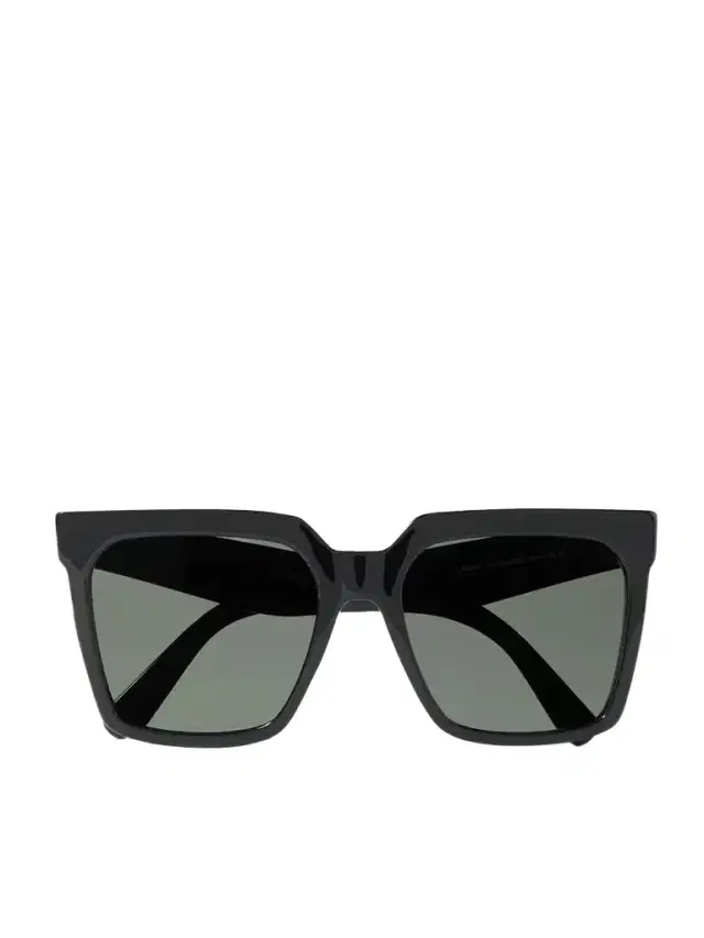 Oversized Square-frame Acetate Sunglasses