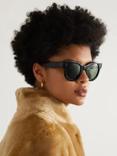 CELINE Eyewear Round-frame Acetate Sunglasses | Thumbnail 2