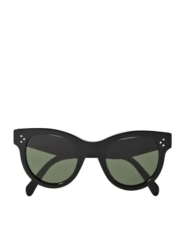 CELINE Eyewear Round-frame Acetate Sunglasses
