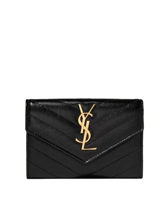 Monogramme Envelope Quilted Textured-leather Wallet Monogramme Envelope Quilted Textured-leather Wallet