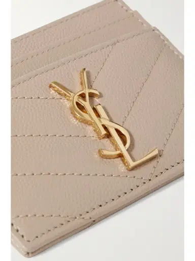 Saint Laurent Monogramme Quilted Textured-leather Cardholder | Thumbnail 3 Saint Laurent Monogramme Quilted Textured-leather Cardholder | Thumbnail 3