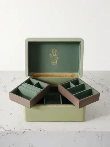 Trove Trunk Mini Lacquered Wood Jewelry Box | Thumbnail 1 Trove Trunk Mini Lacquered Wood Jewelry Box | Thumbnail 1