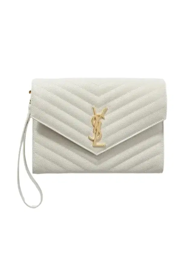 Monogramme Quilted Textured-leather Pouch
