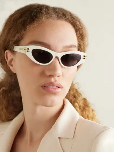 DIOR Eyewear Cdior B1u Cat-eye Acetate And Gold-tone Sunglasses | Thumbnail 2