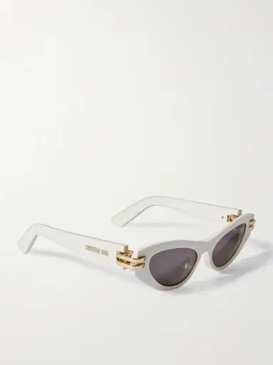 DIOR Eyewear Cdior B1u Cat-eye Acetate And Gold-tone Sunglasses | Thumbnail 3