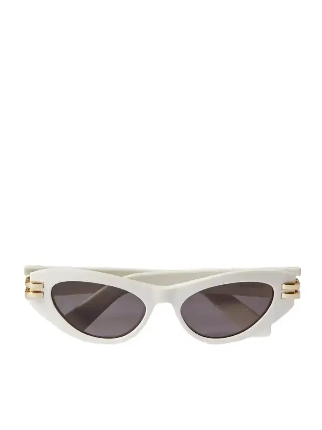 Cdior B1u Cat-eye Acetate And Gold-tone Sunglasses Cdior B1u Cat-eye Acetate And Gold-tone Sunglasses