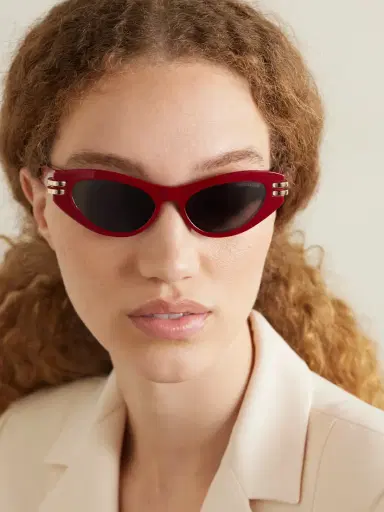 DIOR Eyewear Cdior B1u Cat-eye Acetate And Gold-tone Sunglasses | Thumbnail 2 DIOR Eyewear Cdior B1u Cat-eye Acetate And Gold-tone Sunglasses | Thumbnail 2