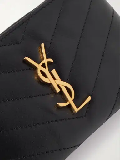 Saint Laurent Cassandre Quilted Leather Wallet | Thumbnail 4 Saint Laurent Cassandre Quilted Leather Wallet | Thumbnail 4