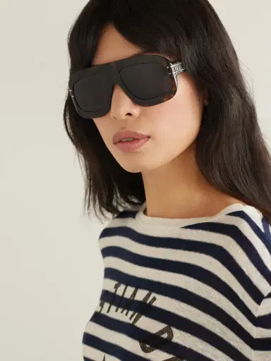 DIOR Eyewear Diorsignature M1u Aviator-style Tortoiseshell Acetate Sunglasses | Thumbnail 2 DIOR Eyewear Diorsignature M1u Aviator-style Tortoiseshell Acetate Sunglasses | Thumbnail 2