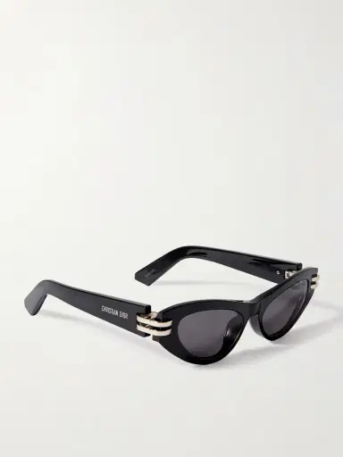 DIOR Eyewear Cdior B1u Cat-eye Acetate And Gold-tone Sunglasses | Thumbnail 3 DIOR Eyewear Cdior B1u Cat-eye Acetate And Gold-tone Sunglasses | Thumbnail 3