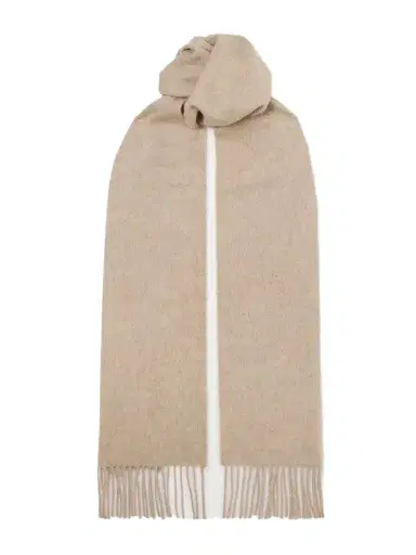 Johnstons of Elgin Fringed Cashmere Scarf | Thumbnail 1 Johnstons of Elgin Fringed Cashmere Scarf | Thumbnail 1