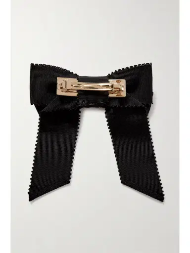 Roger Vivier Broche Vivier Crystal-embellished Grosgrain Hair Clip | Thumbnail 3 Roger Vivier Broche Vivier Crystal-embellished Grosgrain Hair Clip | Thumbnail 3