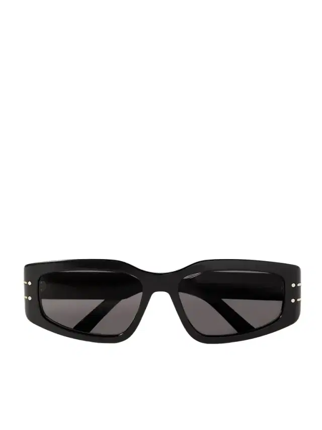 DIOR Eyewear Diorsignature S9u Rectangular-frame Acetate And Gold-tone Sunglasses