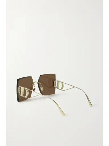 DIOR Eyewear 30montaigne S7u Square-frame Gold-tone Sunglasses | Thumbnail 3 DIOR Eyewear 30montaigne S7u Square-frame Gold-tone Sunglasses | Thumbnail 3