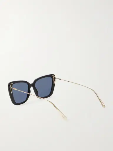 DIOR Eyewear Missdior B5i Cat-eye Acetate And Gold-tone Sunglasses | Thumbnail 3