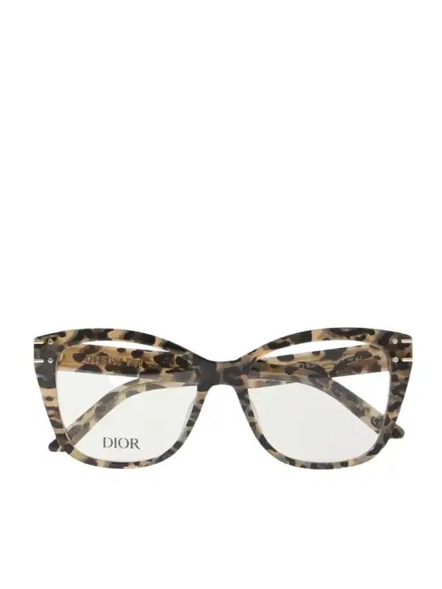 Diorsignatureo B3i Signature Square-frame Tortoiseshell Acetate Optical Glasses