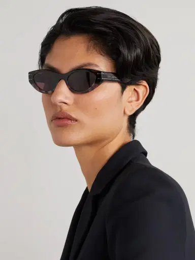 DIOR Eyewear Diorsignature B5i Oval-frame Tortoiseshell Acetate Sunglasses | Thumbnail 2 DIOR Eyewear Diorsignature B5i Oval-frame Tortoiseshell Acetate Sunglasses | Thumbnail 2