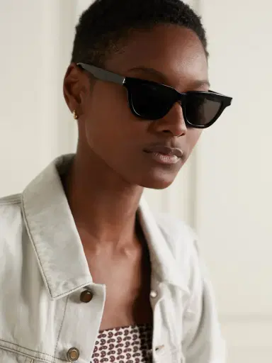 Saint Laurent Eyewear Sulpice D-frame Acetate Sunglasses | Thumbnail 2 Saint Laurent Eyewear Sulpice D-frame Acetate Sunglasses | Thumbnail 2