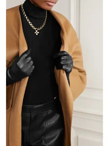 Agnelle Celia Leather Gloves | Thumbnail 3