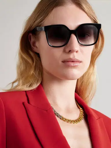 FENDI EYEWEAR Oversized Square-frame Acetate Sunglasses | Thumbnail 2 FENDI EYEWEAR Oversized Square-frame Acetate Sunglasses | Thumbnail 2
