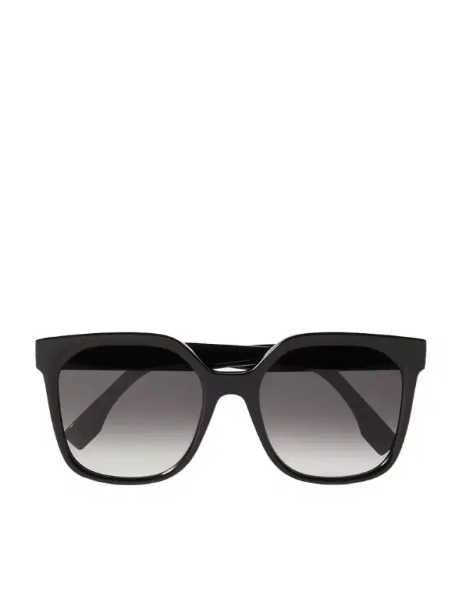 Oversized Square-frame Acetate Sunglasses