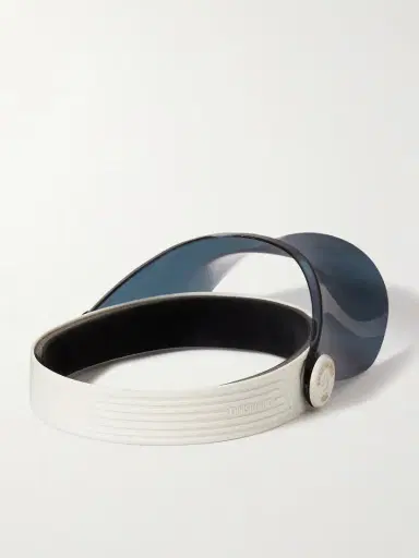 DIOR Eyewear Diorpacific V1u Perspex And Rubber Visor | Thumbnail 3