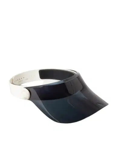 DIOR Eyewear Diorpacific V1u Perspex And Rubber Visor | Thumbnail 1