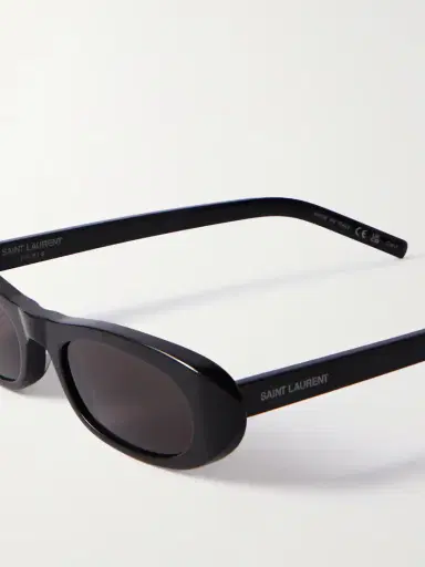 Saint Laurent Eyewear Shade Oval-frame Acetate Sunglasses | Thumbnail 4 Saint Laurent Eyewear Shade Oval-frame Acetate Sunglasses | Thumbnail 4
