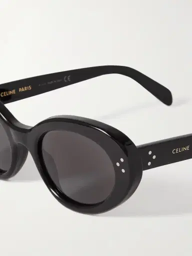 CELINE Eyewear Oval-frame Acetate Sunglasses | Thumbnail 4 CELINE Eyewear Oval-frame Acetate Sunglasses | Thumbnail 4