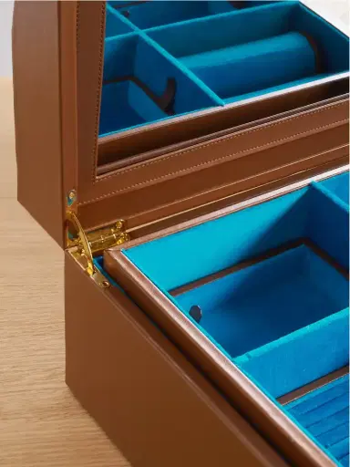 Carolina Bucci + Pineider Printed Leather Jewelry Box | Thumbnail 3 Carolina Bucci + Pineider Printed Leather Jewelry Box | Thumbnail 3