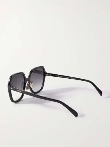 CELINE Eyewear Oversized Square-frame Acetate Sunglasses | Thumbnail 3