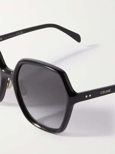 CELINE Eyewear Oversized Square-frame Acetate Sunglasses | Thumbnail 4
