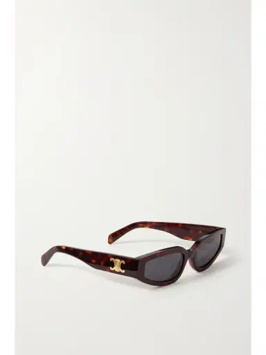 CELINE Eyewear Triomphe Cat-eye Acetate Sunglasses | Thumbnail 3 CELINE Eyewear Triomphe Cat-eye Acetate Sunglasses | Thumbnail 3
