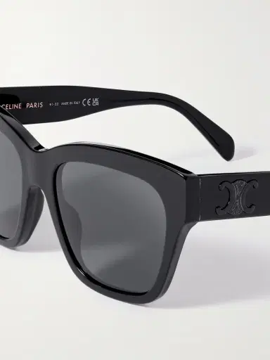 CELINE Eyewear Triomphe Square-frame Acetate Sunglasses | Thumbnail 4 CELINE Eyewear Triomphe Square-frame Acetate Sunglasses | Thumbnail 4