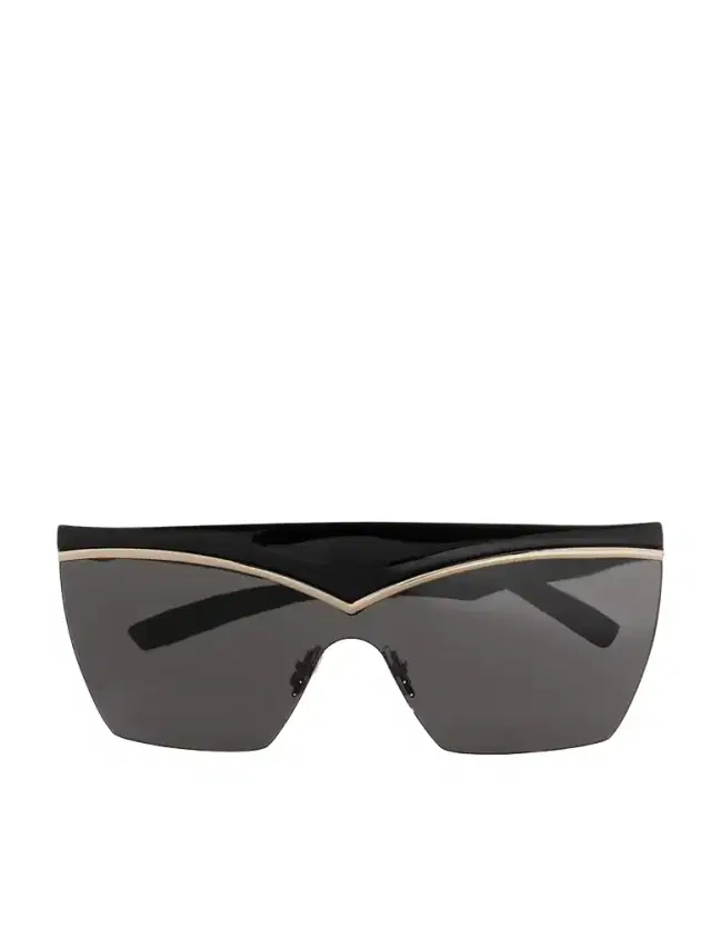 D-frame Gold-tone And Acetate Sunglasses