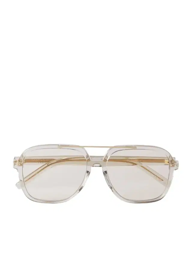 Aviator-style Acetate Sunglasses