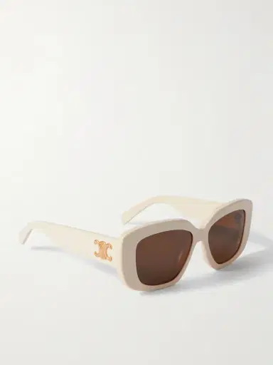 CELINE Eyewear Triomphe Rectangular-frame Acetate Sunglasses | Thumbnail 3 CELINE Eyewear Triomphe Rectangular-frame Acetate Sunglasses | Thumbnail 3