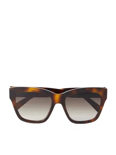 CELINE Eyewear Triomphe Square-frame Tortoiseshell Acetate Sunglasses | Thumbnail 1 CELINE Eyewear Triomphe Square-frame Tortoiseshell Acetate Sunglasses | Thumbnail 1