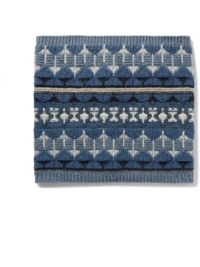 Noel Fair Isle Cashmere Snood Noel Fair Isle Cashmere Snood
