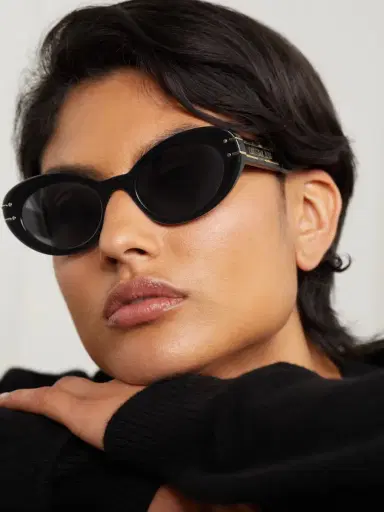 DIOR Eyewear Diorsignature B3u Cat-eye Acetate And Gold-tone Sunglasses | Thumbnail 2 DIOR Eyewear Diorsignature B3u Cat-eye Acetate And Gold-tone Sunglasses | Thumbnail 2