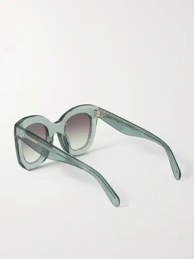 CELINE Eyewear Oversized Cat-eye Acetate Sunglasses | Thumbnail 3