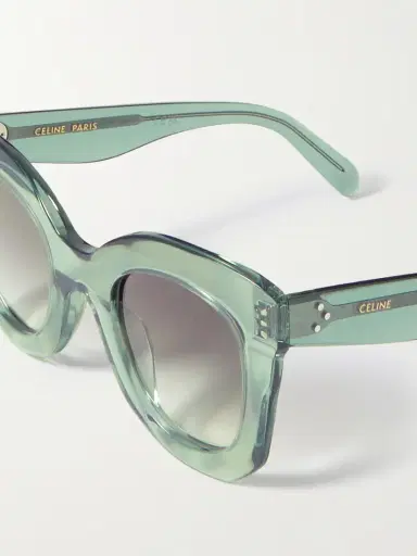 CELINE Eyewear Oversized Cat-eye Acetate Sunglasses | Thumbnail 4
