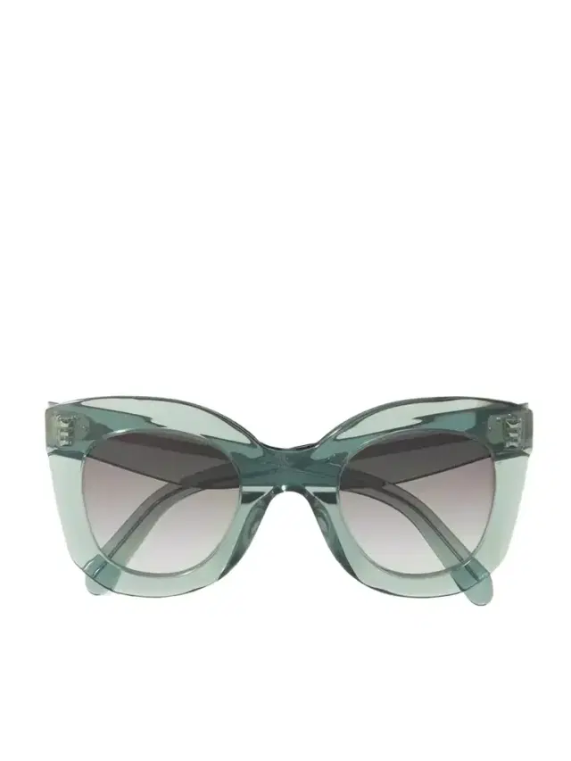 Oversized Cat-eye Acetate Sunglasses