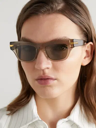 Bottega Veneta Eyewear Square-frame Acetate Sunglasses | Thumbnail 2