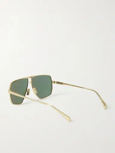 CELINE Eyewear Oversized Aviator-style Gold-tone Sunglasses | Thumbnail 3 CELINE Eyewear Oversized Aviator-style Gold-tone Sunglasses | Thumbnail 3