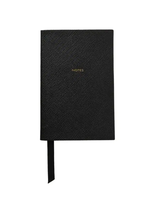 Textured-leather Notebook